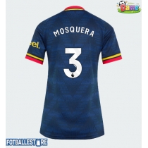 Arsenal Cristhian Mosquera #3 Bortedrakt Dame 2026-27 Kortermet